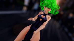 ?R-18 MMD? Futanari Dance – Tatsumaki - One Punch Man animation on Crohasit